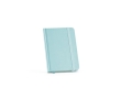 Notebook with lined sheets recycled paper, A6 colour pastel blue