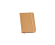 Notebook with lined sheets recycled paper, A6 colour camel