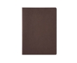 Notebook made from recycled cardboard lined sheets, A4 colour brown