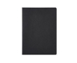 Notebook made from recycled cardboard lined sheets, A4 colour black