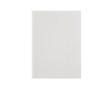 Notebook made from recycled cardboard lined sheets, A4 colour white