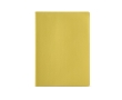 Notebook made from recycled cardboard lined sheets, A4 colour dark yellow