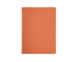 Notebook made from recycled cardboard lined sheets, A4 colour orange
