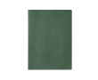 Notebook made from recycled cardboard lined sheets, A4 colour dark green
