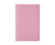 Sustainable notebook with recycled cover lined, A5 colour pink