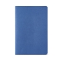 Sustainable notebook with recycled cover lined, A5 colour royal blue