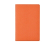 Sustainable notebook with recycled cover lined, A5 colour orange