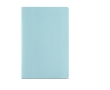 Sustainable notebook with recycled cover lined, A5 colour pastel blue
