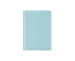 Lined notebook recycled cardboard cover, A6 colour pastel blue