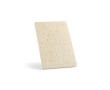 Softcover notebook made from cotton fibre & beer waste, A5 colour champagne