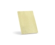 Recycled notebook with soft cover made from corn husks, A5 colour yellow
