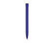 Recycled aluminium pen with magnetic push button and black ink colour navy-blue