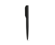 Twist recycled aluminium pen with black ink colour black