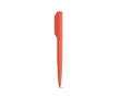 Twist recycled aluminium pen with black ink colour salmon