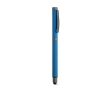 Pen made of recycled steel, black Documental® ink colour blue