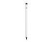Infinity pencil made from recycled aluminium with eraser colour white