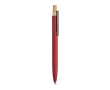 Pen made from aluminium with Dokumental® blue ink colour burgundy