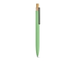 Pen made from aluminium with Dokumental® blue ink colour light-green