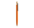 Pen made from aluminium with Dokumental® blue ink colour orange