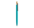 Pen made from aluminium with Dokumental® blue ink colour cyan blue