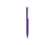 Recycled plastic pen with an ultra-lightweight design and blue ink colour violet