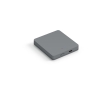 Magnetic power bank ideal for mobile devices, 5,000 mAh colour silver
