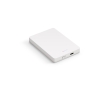 Wireless power bank in different colours, 10,000 mAh colour white