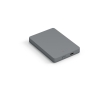 Wireless power bank in different colours, 10,000 mAh colour silver