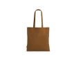 Recycled cotton shopping bag, 140 g/m2 colour brown
