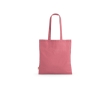 Recycled cotton shopping bag, 140 g/m2 colour pink