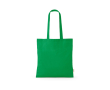 Recycled cotton shopping bag, 140 g/m2 colour green