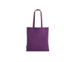 Recycled cotton shopping bag, 140 g/m2 colour violet