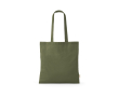 Recycled cotton shopping bag, 140 g/m2 colour military green