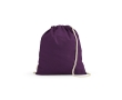 Ecological drawstring bag, 140 g/m2 colour violet