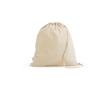 Ecological drawstring bag, 140 g/m2 colour natural