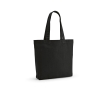 Bag made from recycled cotton and RPET, 180 g/m2 colour black
