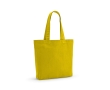 Bag made from recycled cotton and RPET, 180 g/m2 colour yellow