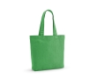 Bag made from recycled cotton and RPET, 180 g/m2 colour light-green