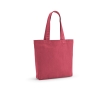 Bag made from recycled cotton and RPET, 180 g/m2 colour fuchsia