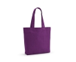 Bag made from recycled cotton and RPET, 180 g/m2 colour violet