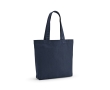 Bag made from recycled cotton and RPET, 180 g/m2 colour navy-blue