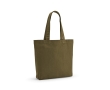 Shopping bag from recycled cotton, 220 g/m2 colour military green