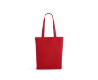 Shopping bag from recycled cotton, 280 g/m2 colour red
