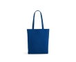 Shopping bag from recycled cotton, 280 g/m2 colour royal blue