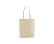 Shopping bag from recycled cotton, 280 g/m2 colour natural