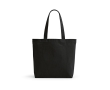 Recycled cotton and RPET bag, 280 g/m2 colour black