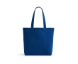 Recycled cotton and RPET bag, 280 g/m2 colour royal blue
