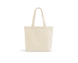 Recycled cotton and RPET bag, 280 g/m2 colour natural