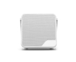 Portable speaker made from recycled material, waterproof colour white