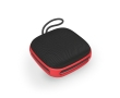 Eco-friendly water-repellent speaker, IPX4 colour red